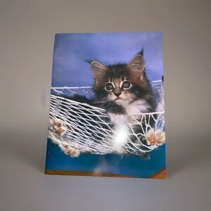Ron Kimball Photography Mead Portfolio Folder 2003 Vintage Purrs‎ & Grrrs Cat